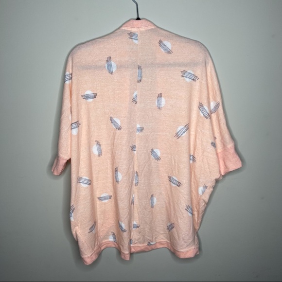 LulaRoe Tracy Cocoon peach dolman sleeve open cardigan sweater sz s - Picture 8 of 9